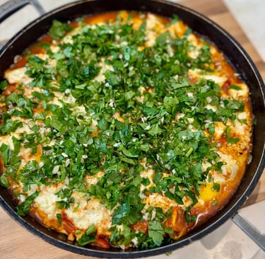 Shakshouka with Feta