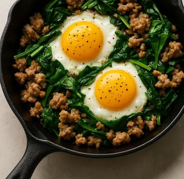 Turkey and Egg Skillet
