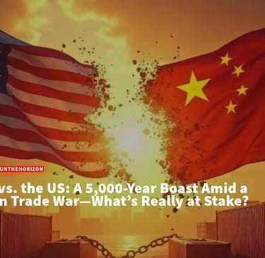 a flag with the words china vs usa