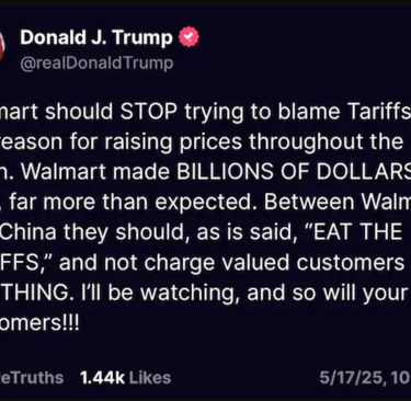 Trump vs. Walmart: Can the Retail Giant ‘Eat the Tariffs’ or Will Shoppers Pay the Price?