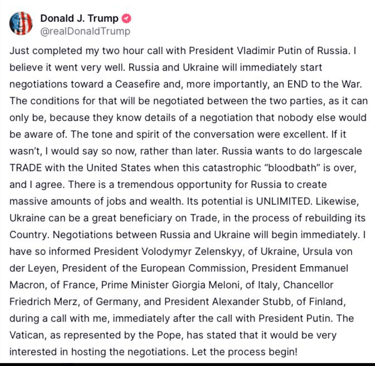 Can Trump Really End the Russia-Ukraine War? A Vatican-Hosted Ceasefire Sparks Hope and Skepticism