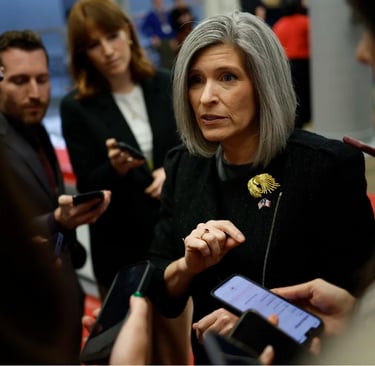 Joni Ernst’s “We All Are Going to Die” Comment Sparks Outrage and a Sarcastic Cemetery Apology