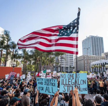 Tensions Rise: Protests Erupt Across the U.S. Over Trump’s Immigration Raids and Military Deployment