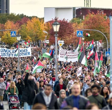 Berlin’s Night of Solidarity: 14,000 March for Palestine Amid Controversy