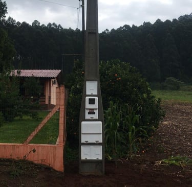 ligação indireta 125A, 200A, 150A