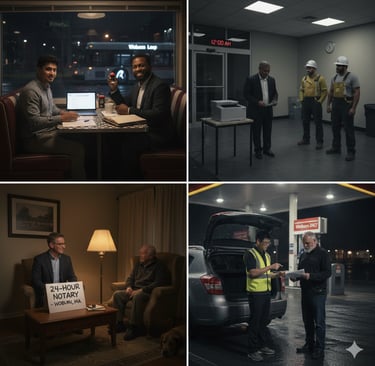 24 hour notary in Woburn MA