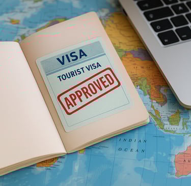 Passport with approved tourist visa in 2025. Souhaites-tu que je le rédige maintenant ou que je passe à un autre sujet ?
