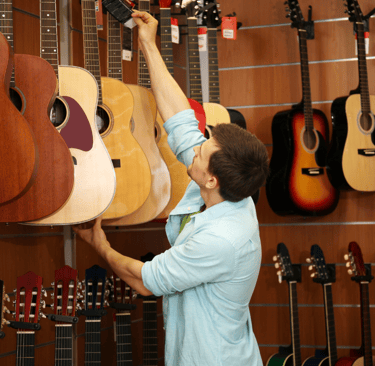 tienda de guitarras