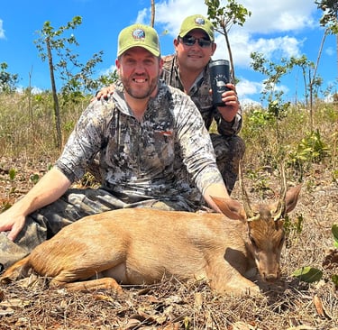 World Record Grey Brocket Deer at Le Ka’ay Kutz Outfitters - Yucatan, Mexico