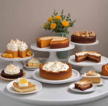 Pie variety display CakeMeAway Suga