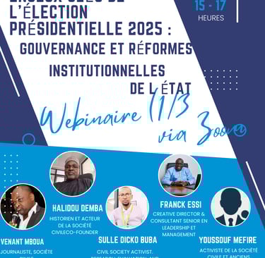 Webinaire IRES – Gouvernance & Réforme de l’État : comprendre les enjeux clés des Présidentielles 20