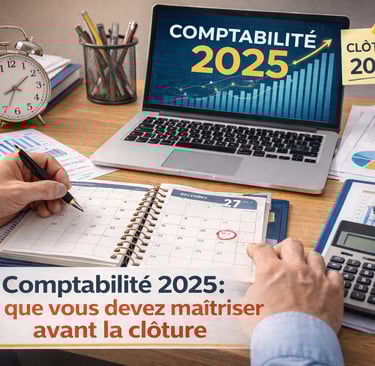 Comptabilité 2026 – Préparation et vérification des comptes avant clôture comptable annuelle
