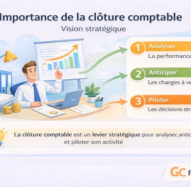 Importance stratégique de la clôture comptable pour piloter son entreprise