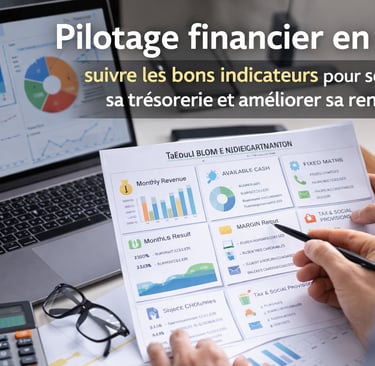 Pilotage financier TPE indépendant tableau de bord et indicateurs clés en 2026