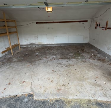 Junk and debris ready for proper disposal after removal