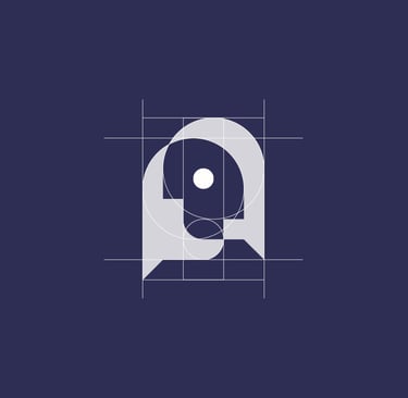 Modern therapy logo grid.