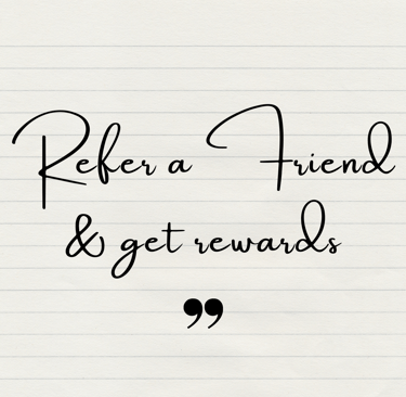 Post it not with script writing Refer a friend and get rewards from Thrive Life