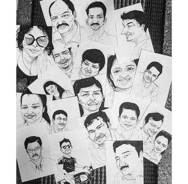smeet k gusani sketches of absmids staff