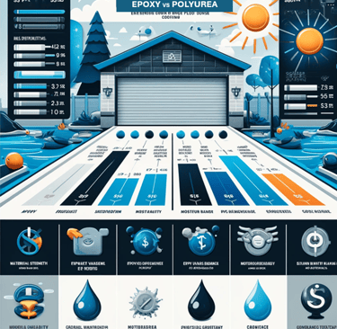 Epoxy vs Polyurea in a humid environment
