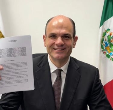 El diputado del PRI, Jericó Abramo, presenta iniciativa para frenar abusos de las aseguradoras.