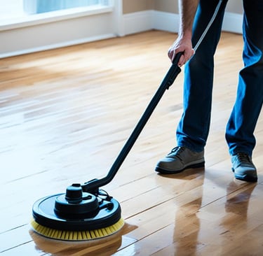 Polishing Hardwood Flooring Maintenance