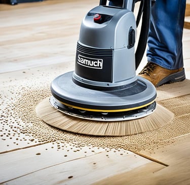 Sanding Sealing and Varnishing Hardwood Flooring Refurbishment