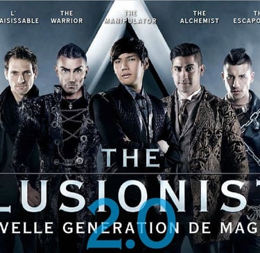 Affiche du Spectacle The Illusionists