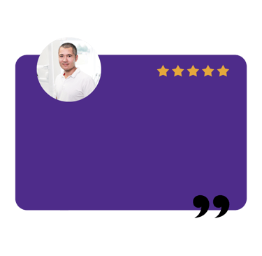 Avis client d'un homme age moyen