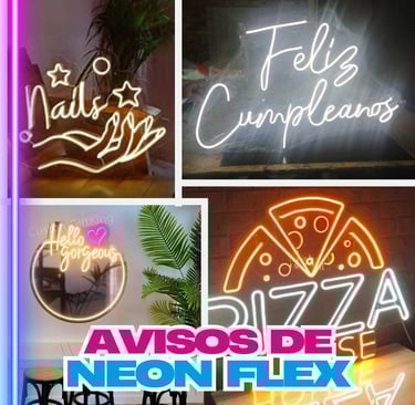 Avisos de neón Flex