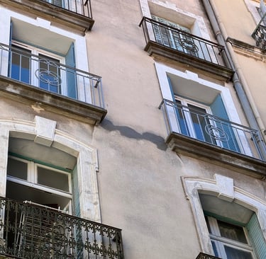 Réparation éclat de béton cordiste à Béziers