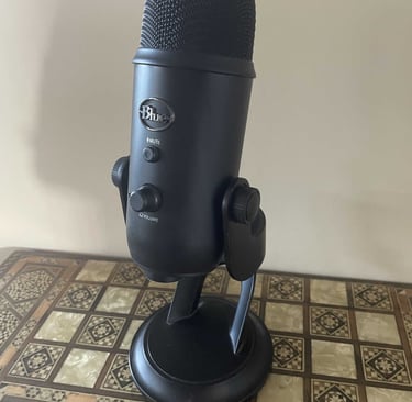 microphone blue