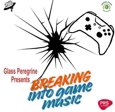 breaking into game music logo banner cover