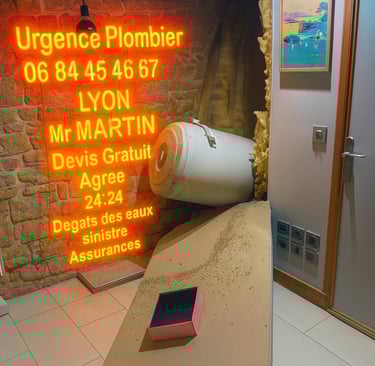 urgence plomberie Lyon 9 sinistre dégâts des eaux fuite d eau agrée assurance MAAF crédit agricole