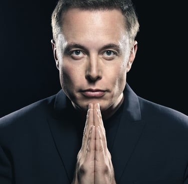 Picture of inspiring hero of mine, Elon Musk