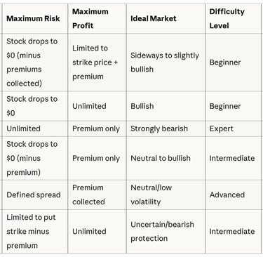 Covered Call Strategy Risk