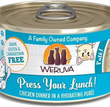 Weruva cat food chicken dinner