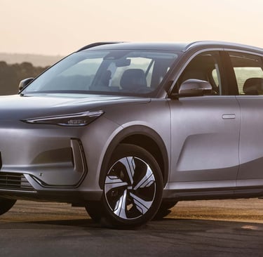 Geely EX 5 cinza
