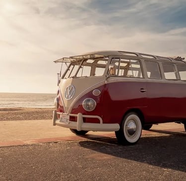 Kombi vermelha