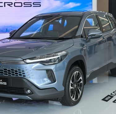 Toyota Corolla Cros azul