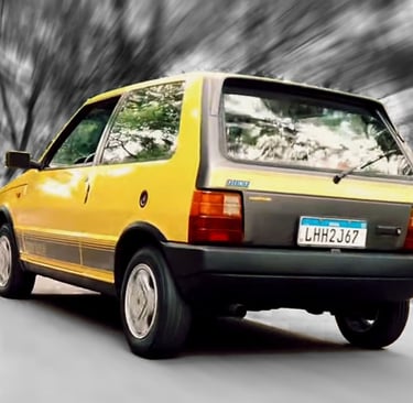 Fia UNO 1.6 R amarelo