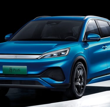 BYD azul