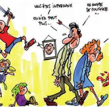 Burn-out parental, fatigue, épuisement.