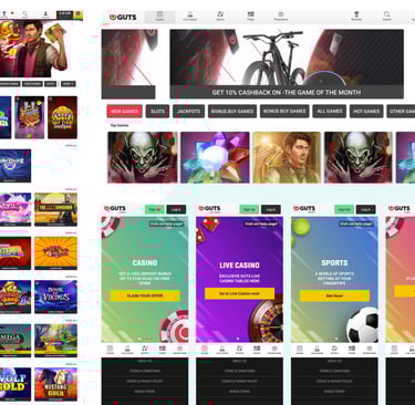 Examples of the website from 2021, before the brand refresh.