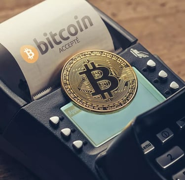 Bitcoin sur un terminal de paiement