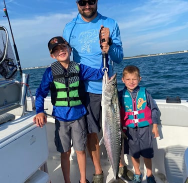 Family-friendly fishing charters