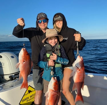 Family-friendly fishing charters