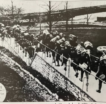 Preparing to board the train departing JB