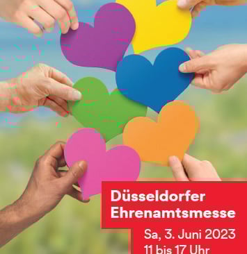 Plakate Düsseldorfer Ehrensamtsmesse 2023
