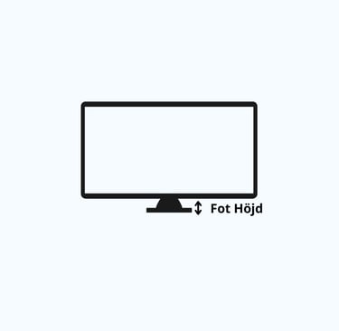 Hur du mäter ditt TV-stativ?