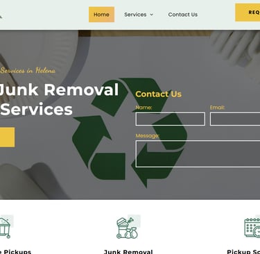 junk removal services in the Helena Montana area, debris removal, trash removal, jobsite cleaning